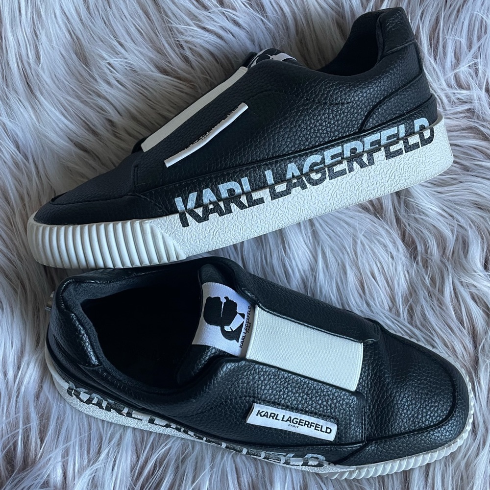 Karl Lagerfeld Josie Slip-On Logo Sneakers